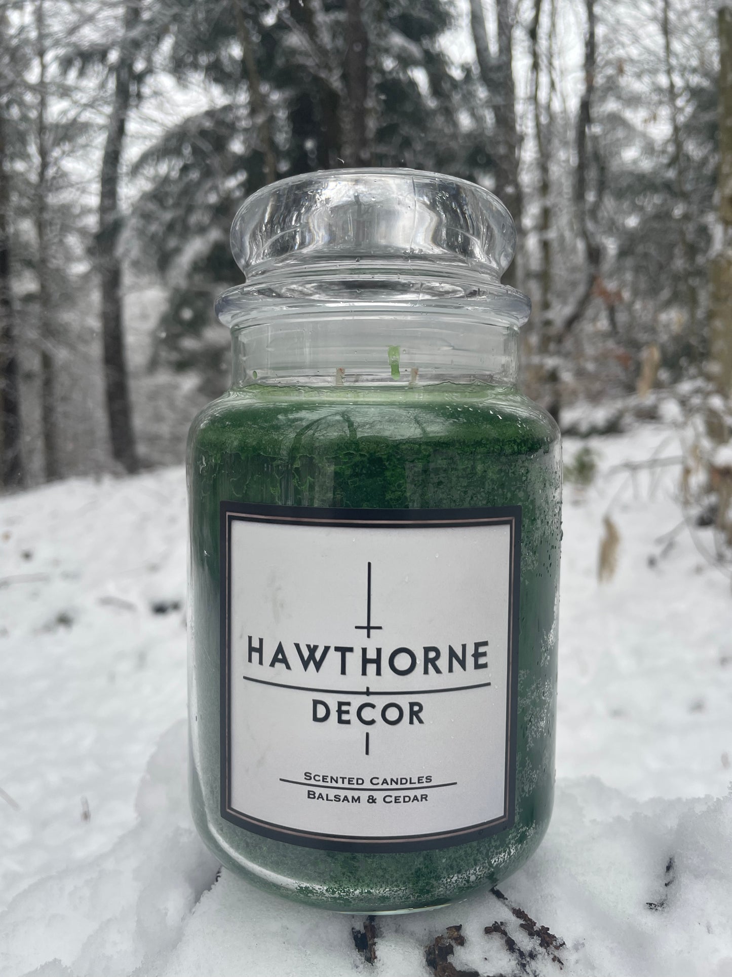 Balsam and Cedar Candle