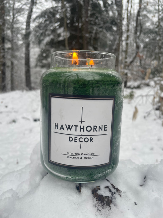 Balsam and Cedar Candle